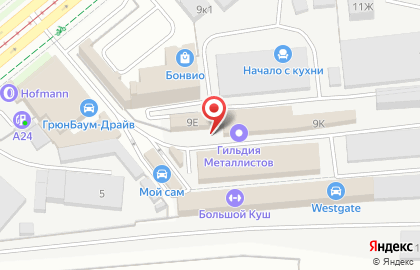 Производственно-торговая компания Антипарк на Политехнической улице на карте