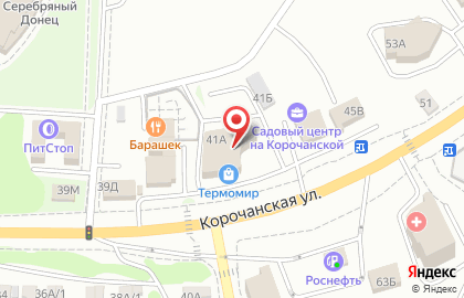 Театр-школа Образ на Корочанской улице на карте