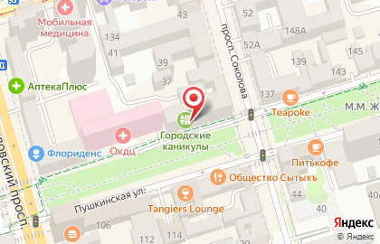 Белый слон на Пушкинской улице на карте