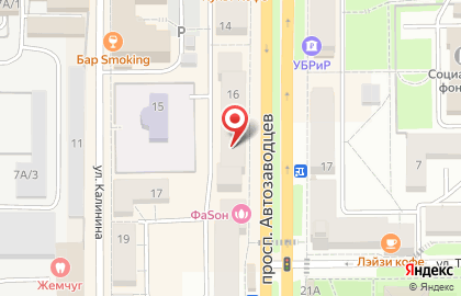 Магазин ритуальных товаров на проспекте Автозаводцев на карте