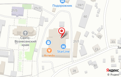 Престиж на Заводской улице на карте