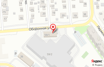 Оазис на Пермской улице на карте