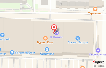 Салон мягкой мебели Барон на проспекте Октября на карте