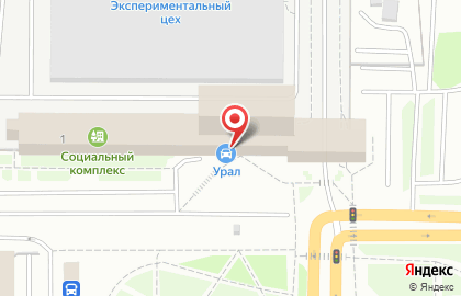 Автомобильный завод Урал на карте