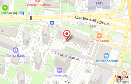 Центр оперативной печати Принт-Онлайн в Первореченском районе на карте