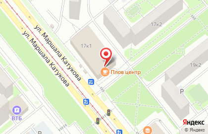 Связной в Строгино (ул Маршала Катукова) на карте