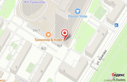 Магазин строительных материалов в Москве на карте