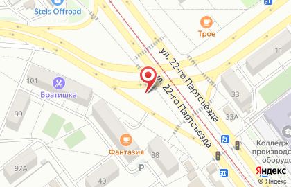 Город на улице 22 Партсъезда на карте