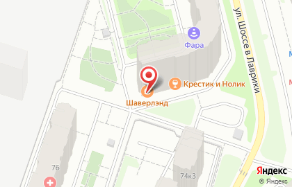 Мини-маркет Родной в Санкт-Петербурге на карте