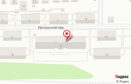 Сервисная фирма в Иртышском переулке на карте