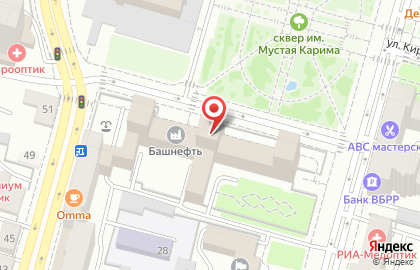 Банкомат МТС-Банк на улице Карла Маркса на карте