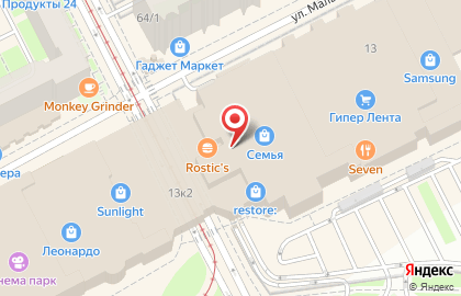 Магазин Zara Home в Свердловском районе на карте
