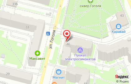 Сервисный центр ПК-Сервис на улице Гоголя на карте