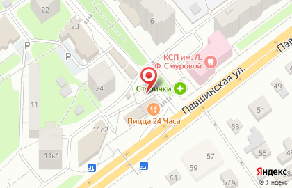 Магазин кондитерских изделий в Москве на карте