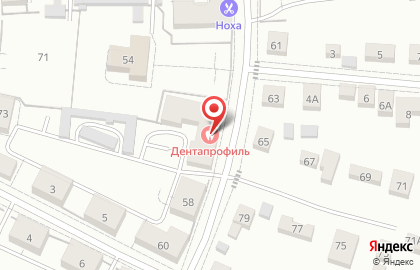 Стоматологическая клиника Дентапрофиль на карте
