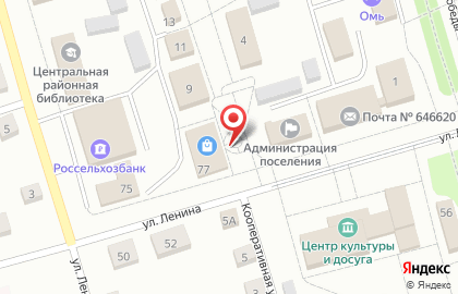 Производственная компания Фортуна 55 на улице Ленина на карте