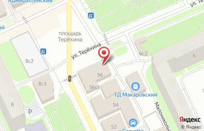 Салон связи Связной на Никольском проспекте на карте