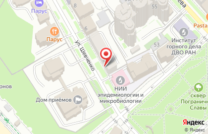 Агентство недвижимости Перспектива 24 в Центральном районе на карте