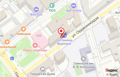 Боулинг-кафе Цоколь на Плехановской улице на карте