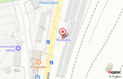 Технический центр Роснефть на улице Лётчика Бабушкина на карте