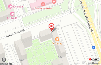 Супермаркет Пятёрочка в Москве на карте