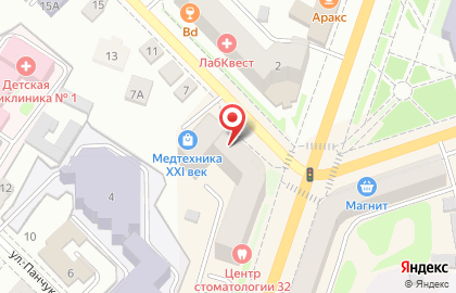 Ювелирный магазин Самоцветы в Заводском районе на карте