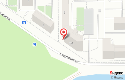 Семейное кафе-кулинария С Пылу с Жару на Стартовой улице на карте