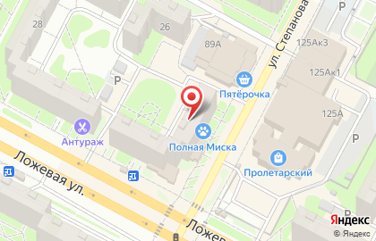 Лето Банк в Пролетарском районе на карте