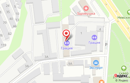 Спортивно-оздоровительный комплекс Грация на карте