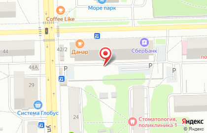 Ладья на улице Некрасова на карте