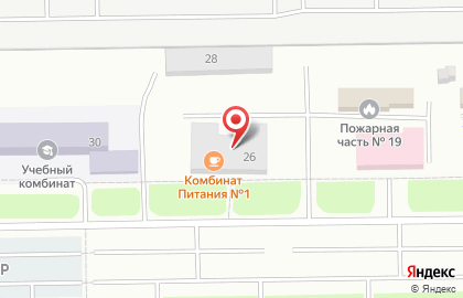 Центральная столовая на Технической улице на карте