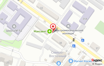 Киоск по продаже печатной продукции на улице Богдана Хмельницкого на карте