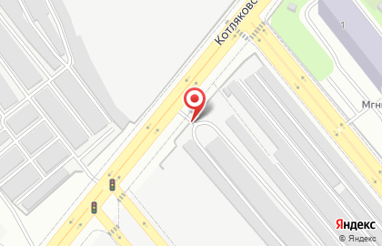 Автостоянка Мгса в Москворечье-Сабурово на карте