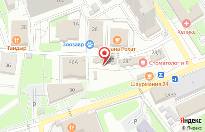 Продовольственный магазин, ООО Флорида на карте