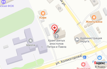 Приход храма Святых первоверховных апостолов Петра и Павла на карте