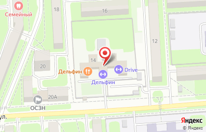 Караоке Дельфин на Орловской улице на карте