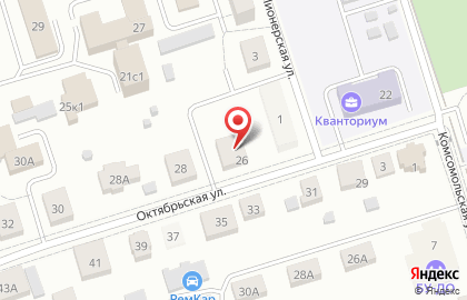 Эврика на Октябрьской улице на карте