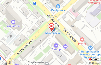 Домашний мир в Ворошиловском районе на карте
