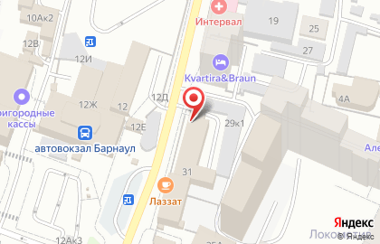 Алтайское Линейное Управление МВД России на карте