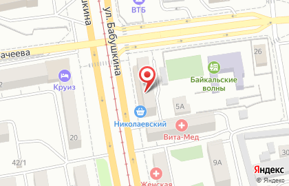 ООО Завод окон на улице Бабушкина на карте