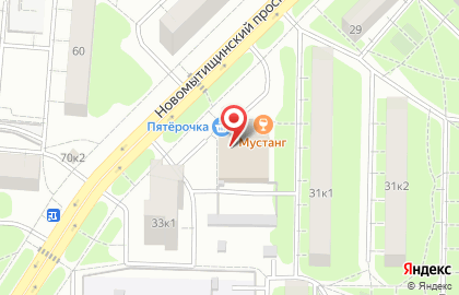 Спутник в Мытищах на карте