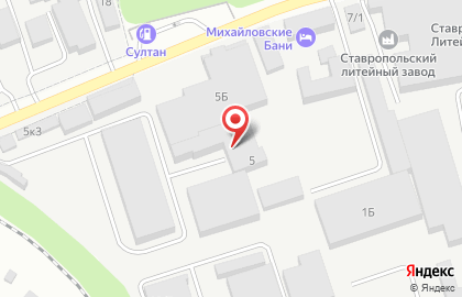 Компания ТБМ-Маркет на Михайловском шоссе на карте