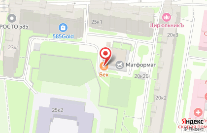 Компания Квант СПб на метро Ладожская на карте