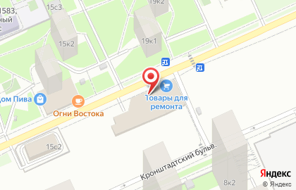 Магазин инженерной сантехники Сантех Дюйм на карте