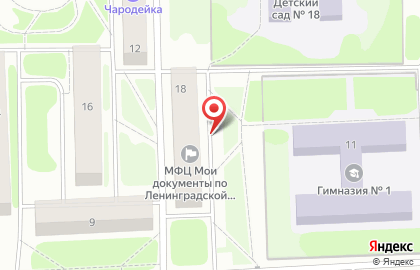 Магазин бытовой химии, ИП Лещев Н.Г. на карте