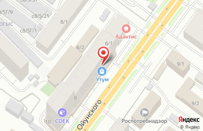 Салон дверей Дверник в Якутске на карте