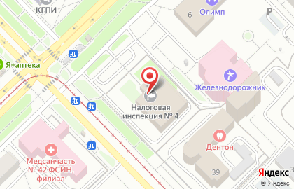 Межрайонная инспекция Федеральной налоговой службы №10 на карте