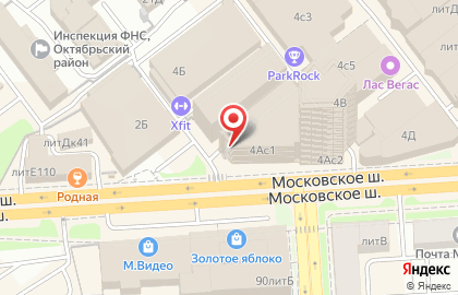 Медиа+ на Московском шоссе на карте