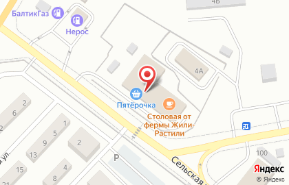 Супермаркет Пятёрочка в Санкт-Петербурге на карте