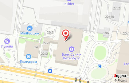 Компания ПартЛэнд на Автозаводской улице на карте